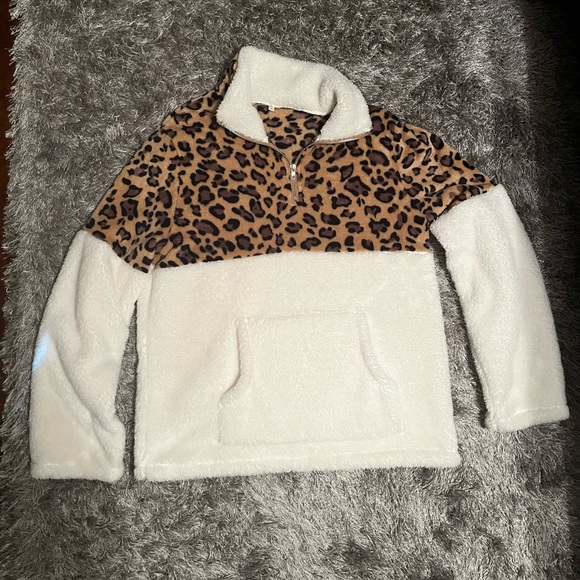 Jackets & Blazers - NEW!! Pullover Animal print sweater-SO SOFT! From Boutique